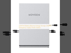 LiFePO4 Bateria Balkon Przechowywanie energii 2400Wh Elektrownia awaryjna