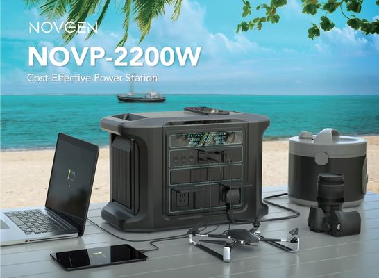 Wielofunkcyjna przenośna elektrownia odnawialna o pojemności baterii 2160Wh