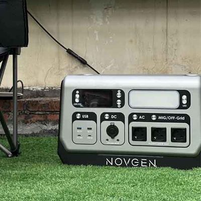 Balkon Przenośna elektrownia słoneczna 2048WH 2200W Bezpłatna instalacja